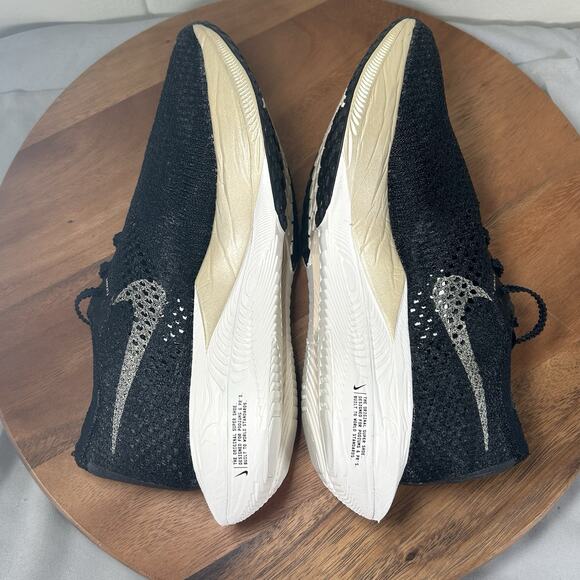 Nike ZoomX VaporFly Next% 3 Black Metallic Gold NBY Size Men’s 6.5/Women’s 8 - Picture 5 of 10